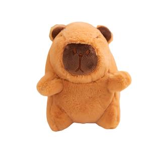 Кукла с капюшоном капибара плюшевый брелок высота 12см Bobby Bear