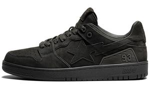 SK8 Стильные женские низкие кроссовки для скейтбординга черного цвета A Bathing Ape