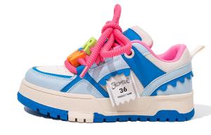 Кроссовки Feiyue Skateboarding Shoes Women's Low-top Blue/m, синий