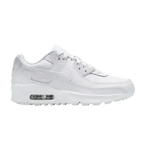Кроссовки Air Max 90 GS, цвет White Metallic Silver