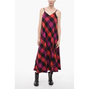 Длинное платье в клетку АРХИВ Woolrich, мультиколор