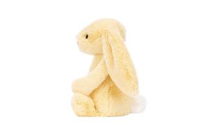 Плюшевый башфул лимон зайчик JELLYCAT
