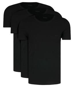 Футболки мужские Boss Bodywear базовые 3 шт, черный