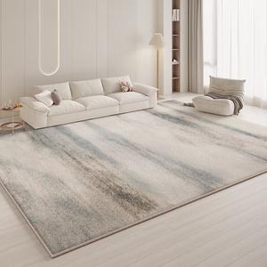 Budis Ковер 200х340 см для гостиной/спальни, современный минималистичный, с высоким плюшевым ворсом, звукоизолирующий, Mo Lanyou