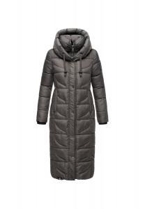 Стеганое вафельное пальто NAVAHOO, антрацит