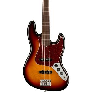Fender American Professional II Безладовый джазовый бас-гитара с накладкой на гриф из палисандра, 3 цвета Sunburst