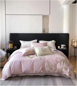 YUSIWOAL Комплект постельного белья французский винтажный цветочный из хлопка с вышивкой