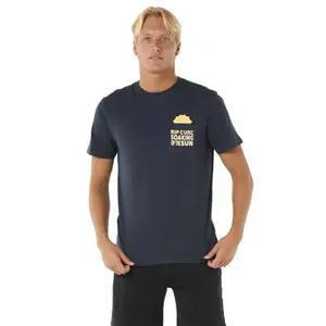 Футболка с коротким рукавом Rip Curl Sun Soaker Pocket, синий