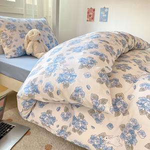 Fuanna Пододеяльник 220х240 см из ультрамягкого хлопка класса А, цвет Lanlan Rabbit