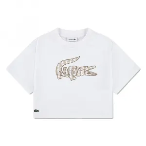 Футболка с коротким рукавом Lacoste 347166, белый