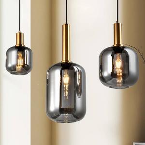 Подвесной светильник Näve Fumo 3-flammig, железо - черное / золотое