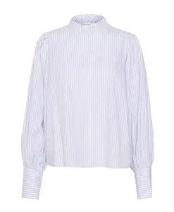 Женственная блузка с пышными рукавами Soaked In Luxury, белый