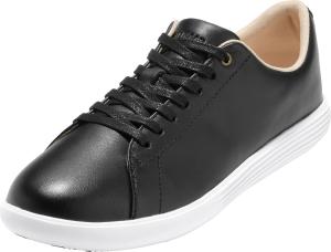 Женские кожаные кроссовки Cole Haan Grand Crosscourt, черно-белый
