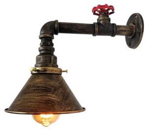 Настенный светильник ohno Julia, черный - металл - 26 x 26 x 14 см