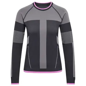 Лонгслив Hummel 228268 seamless, серый