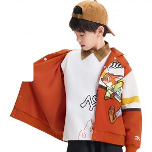 Куртки унисекс с полуводолазкой, утепленные Antakids, alpha оранжевый