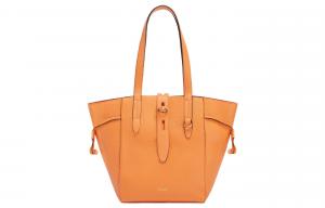 Furla Текстурированная сумка-шопер из телячьей кожи среднего размера