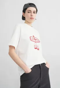 Футболка с принтом в горошек Dickies, White