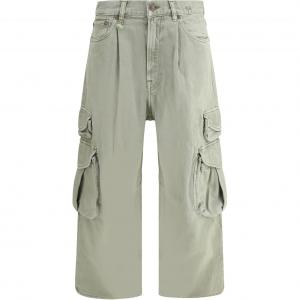 R13 Женские карго-брюки светло-зеленые