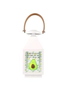 Mr. & Mrs. Panda Подсвечник в виде авокадо с надписью, прозрачный