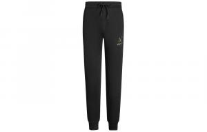 Брюки спортивные с логотипом ARMANI EXCHANGE, черные