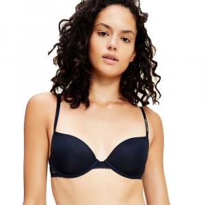 Бюстгальтер Tommy Hilfiger Lace Detail Balconette, черный