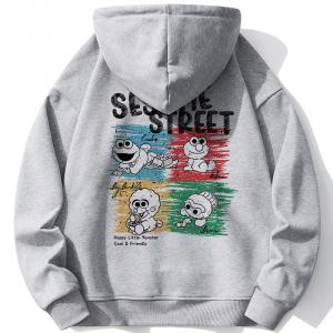 Унисекс худи SESAME STREET, абрикосовый