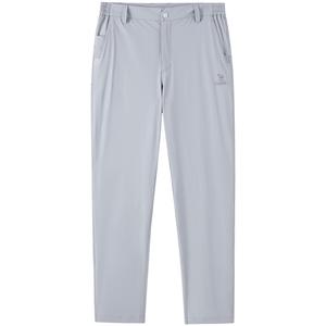 Прямые брюки с охлаждающим эффектом, водоотталкивающие, с высокой упругостью и защитой от солнца UPF50+ для мужчин CAMEL, recycling серый