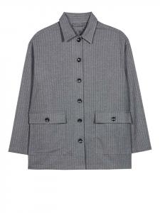 Herrlicher Рубашка-куртка серого цвета