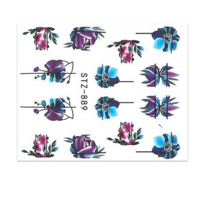 Водные наклейки для ногтей, STZ 889 MollyLac, Molly Lac