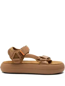 Босоножки на платформе Moon Boot, коричневый