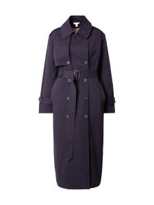 Межсезонное пальто TOPSHOP, темно-синий