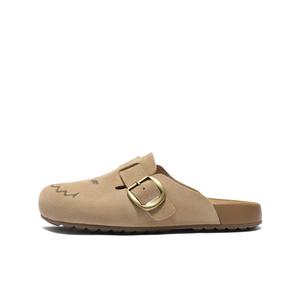 BELLE SMILEY x Абрикосовые противоскользящие закрытые тапочки для женщин, цвет Apricot