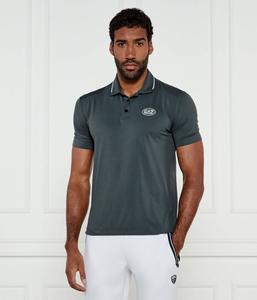 Рубашка поло Slim fit Ea7, синий