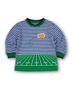 Детская полосатая вязаная рубашка для мальчиков с изображением футбольного поля Florence Eiseman, No Color