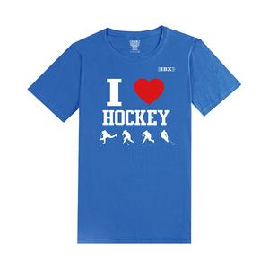 He Jiagong Детская футболка для хоккея, комплект для родителей и детей, перчатки для хоккея, защитная экипировка, синий, детский S125-135см