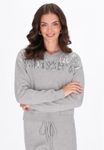 Джемпер usha Jumper, Grey Melange/Grey