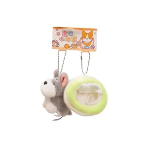 Очаровательный дизайн с питомцами плюшевый кулон с щенками и собачьей лежанкой высота 10см PUDOWRABBIT