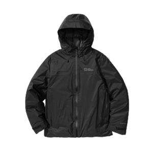 Пуховик мужской Jack Wolfskin, цвет Dark Olive Green 4161