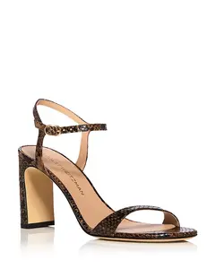 Женские сандалии Babette 85 Stuart Weitzman, коричневый