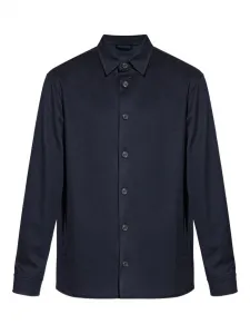 Застегнутая на пуговицы куртка-рубашка Paul & Shark, синий