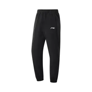 Li-Ning Li Ning Casual Pants Men's Black Moderate Cuffed Pants