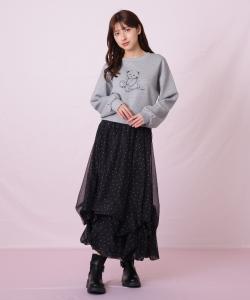 Толстовка с принтом из серии «Медведь» Jill By Jill Stuart, цвет Gray