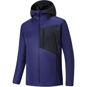 ANTA Куртка мужская Stardust Purple с капюшоном, умеренная Soft Shell