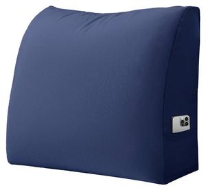 Эргономичная клиновидная подушка Vercart 31073, синий