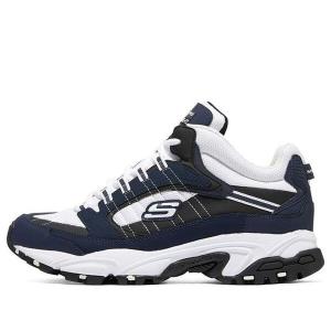 Кроссовки stamina 'navy white' Skechers, синий