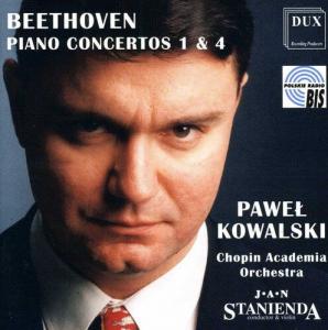 CD диск Beethoven / Kowalski / Stanienda: Piano Concertos 1 & 4