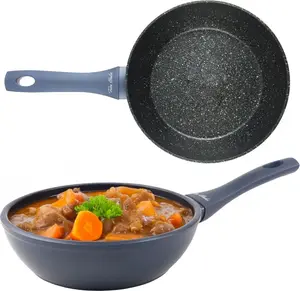 Алюминиевая сковорода, глубиной 28 см, газовая индукционная, с антипригарным покрытием. Festa Italia