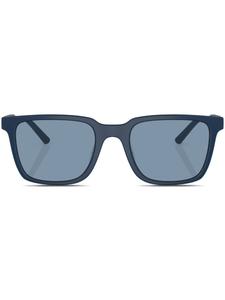 Oliver Peoples солнцезащитные очки Mr. Federer в квадратной оправе, синий