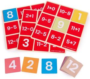 Математическое сложение и вычитание бинго 34021 Bigjigs